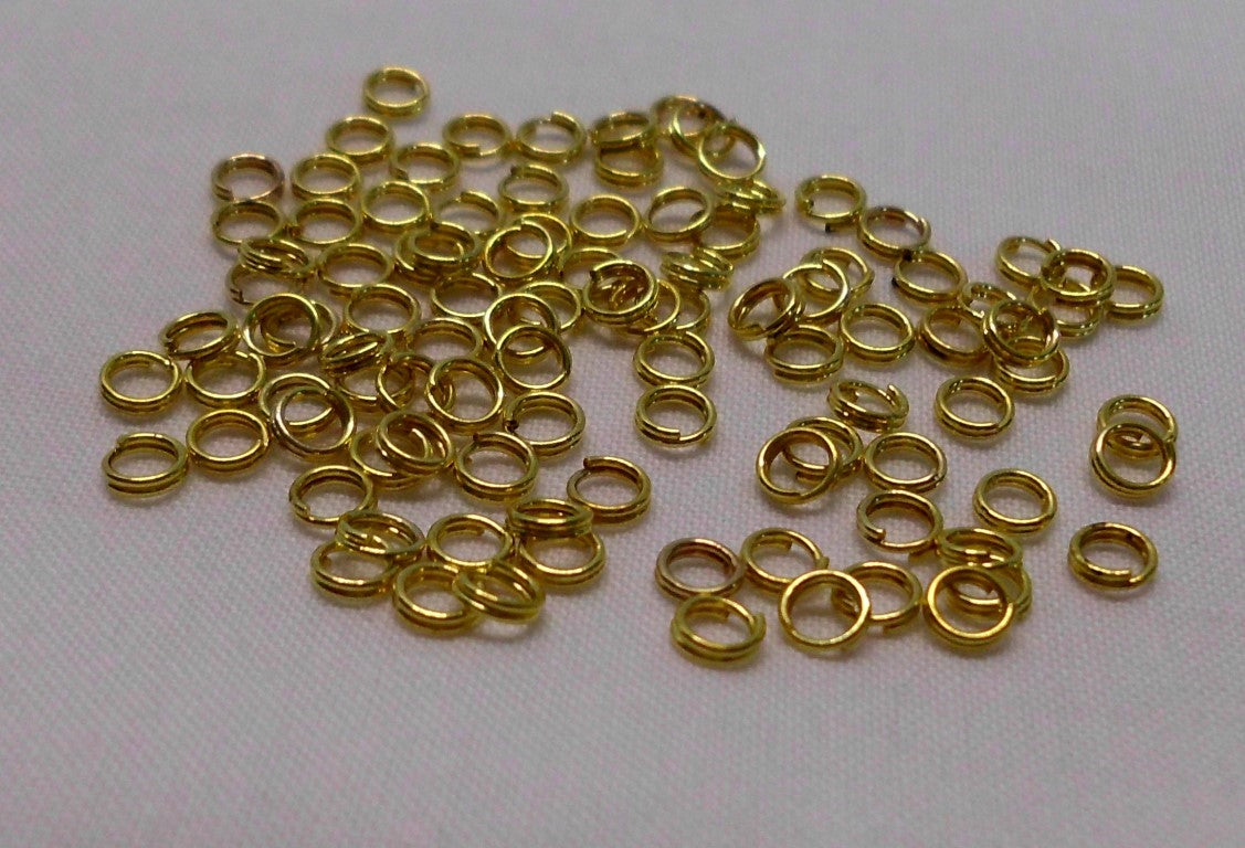 Split Ring 4mm NF Gold 5g – Heart Bead Studio